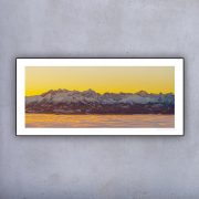 Plakat - Panorama Tatry - w kolorze