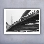 Plakat - Kraków - Kładka Bernatka 02