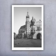 Plakat - Kraków - Mariacki i Sukiennice 02