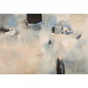 Druk na płótnie - abstrakcyjny obraz "Jasne myśli" 90x130 cm