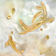 Obraz ręcznie malowany "Fantasmagorie IV" - 60x60 cm